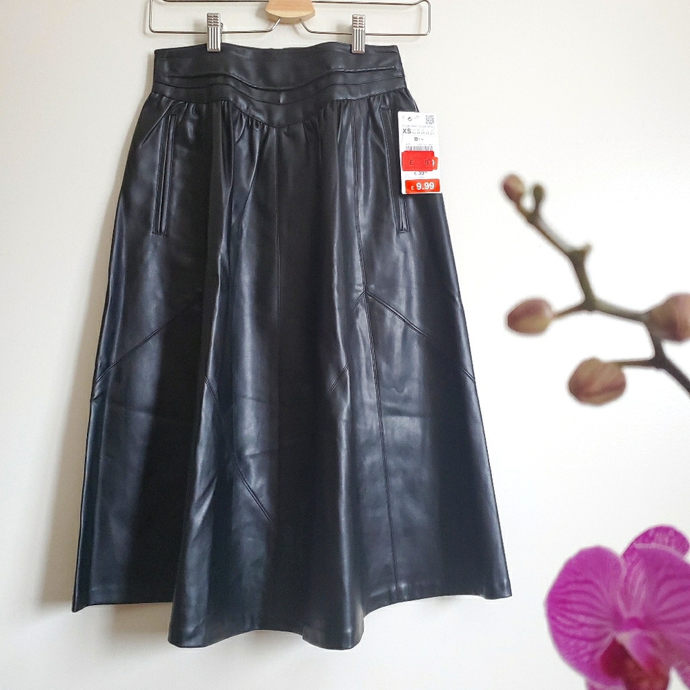 Leather Zara skirt